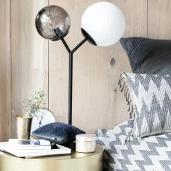 House Doctor Schlafzimmerbeleuchtung|Beleuchtung|Tischleuchte, Twice, Schwarz