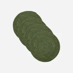 House Doctor Geschirr|Geschirr|Tischset, HDCircle, Grün