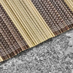 House Doctor Geschirr|Geschirr|Tischset, HDRayas, Braun;Natur