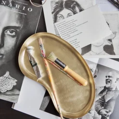 House Doctor Heimdekor|Tabletts|Tray, HDOsea, Antique brass