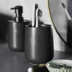 House Doctor Badezimmeraccessoires|Aufbewahrung Im Badezimmer|Tumbler, HDEdga, Black