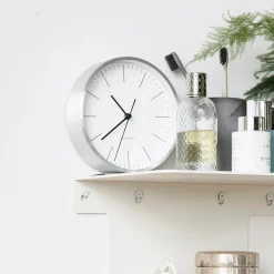 House Doctor Heimdekor|Uhren|Uhr, Hannah, Silber