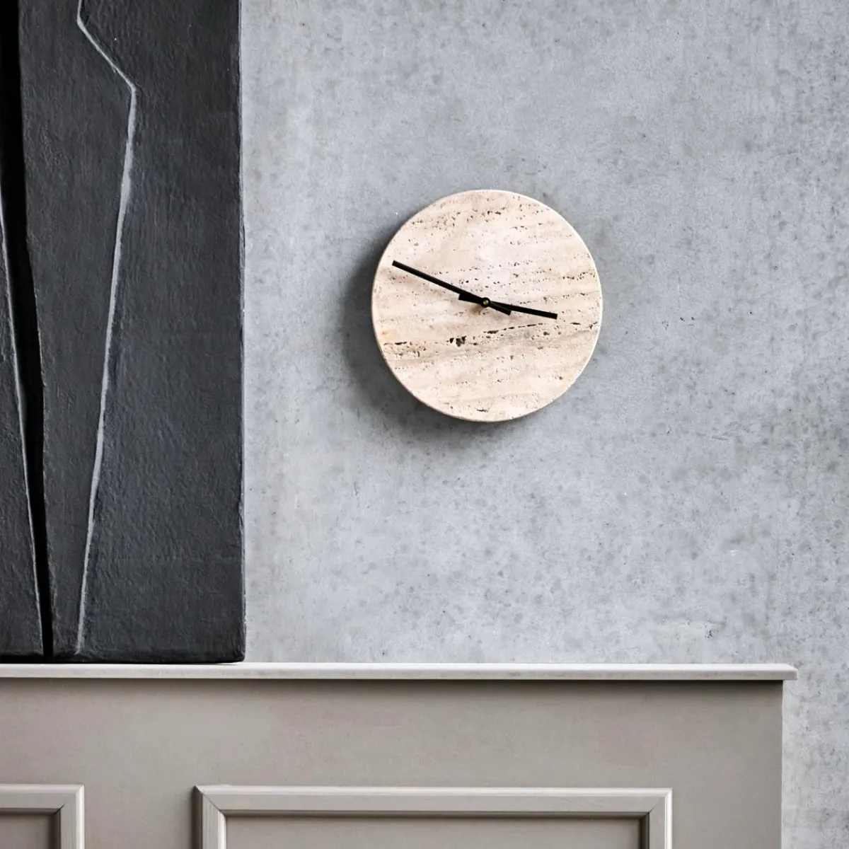 House Doctor Heimdekor|Uhren|Uhr, HDLoko, Beige