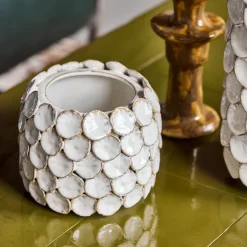 House Doctor Heimdekor|Vasen|Vase, Dot, Weiß