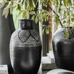 House Doctor Heimdekor|Vasen|Vase, HDBloss, Schwarz