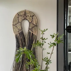 House Doctor Heimdekor|Dekoration|Wandkunst, Junia, Natur/Schwarz