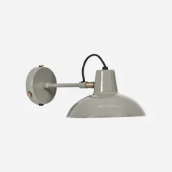 House Doctor Schlafzimmerbeleuchtung|Beleuchtung|Wandleuchte, HDDesk, Grau