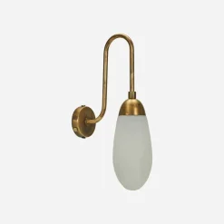 House Doctor Schlafzimmerbeleuchtung|Beleuchtung|Wandleuchte, HDDrop, Antikes Messing