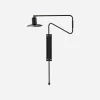 House Doctor Schlafzimmerbeleuchtung|Beleuchtung|Wandleuchte, HDSwing, Schwarz