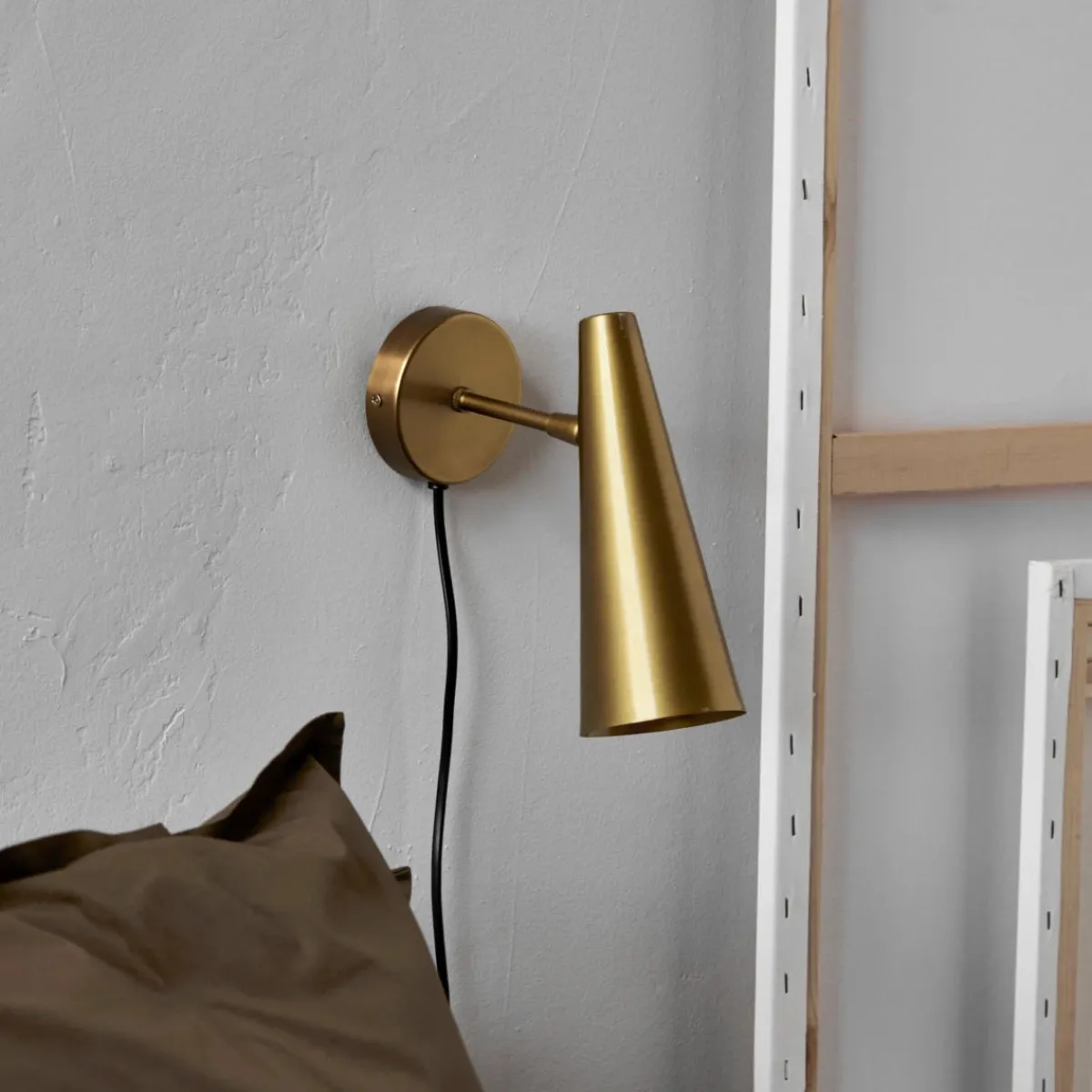 House Doctor Schlafzimmerbeleuchtung|Beleuchtung|Wandleuchte, Precise, Messing