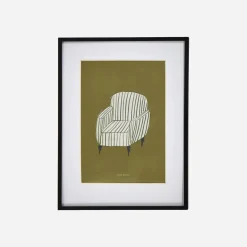 House Doctor Heimdekor|Dekoration|Wandobjekt, HDChair, Senfgelb