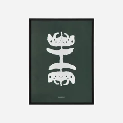 House Doctor Heimdekor|Dekoration|Wandobjekt, HDFairy, Dunkelgrün;Weiß