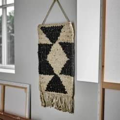 House Doctor Heimdekor|Dekoration|Wandobjekt, HDMurro, Schwarz / Natürlich