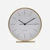House Doctor Heimdekor|Uhren|Wecker, Le, Gold