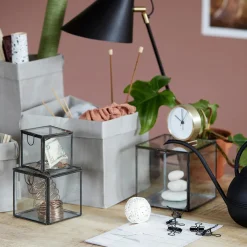 House Doctor Heimdekor|Uhren|Wecker, Le, Gold