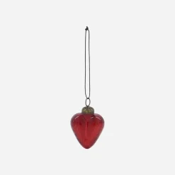 House Doctor Christmas Ornaments|Weihnachtsschmuck, HDHeart and Star, Rot