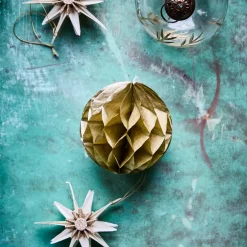 House Doctor Christmas Ornaments|Weihnachtsschmuck, HDOrb, Gold