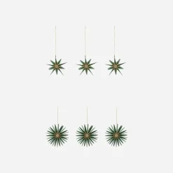 House Doctor Christmas Ornaments|Weihnachtsschmuck, HDStari, Grün;Champagner