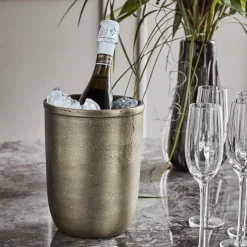 House Doctor Cocktailzubehör|Cocktailzubehör|Weinkühler, HDChamptub, Antikes Messing-Finish