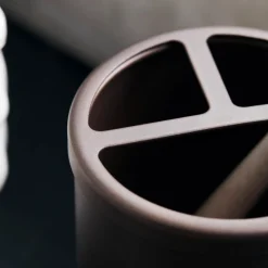 House Doctor Badezimmeraccessoires|Aufbewahrung Im Badezimmer|Zahnputzbecher, Bush, Braun