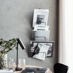 House Doctor Aufbewahrung|Aufbewahrung|Zeitschriftenhalter, HDMag, Antikbraun